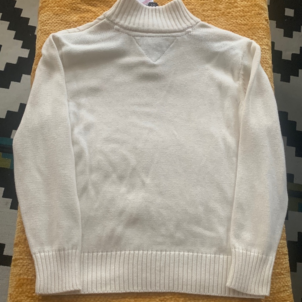 BOYS TOMMY HILFIGER CABLE KNIT PULLOVER SWEATER